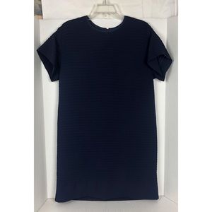 J. Crew Navy Tiered Short Sleeve Dress 💜 HP!